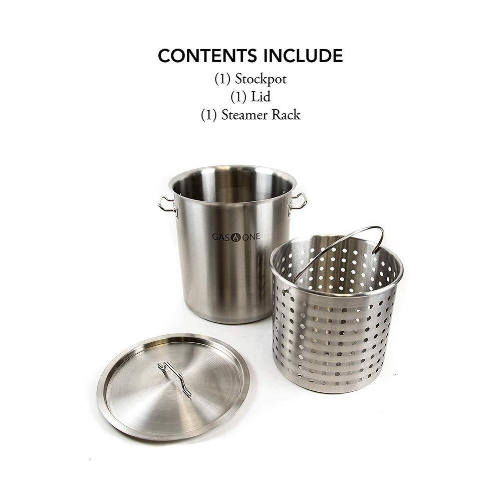 32 Qt. Stainless Steel Turkey Stock Pot